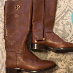 Tory Burch ridding boots